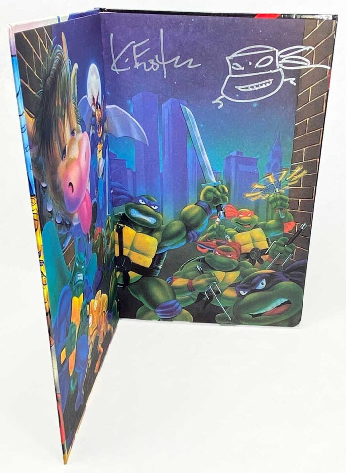 Tortues Ninja Book 3 Hardcover – Signed with headsketch remarque