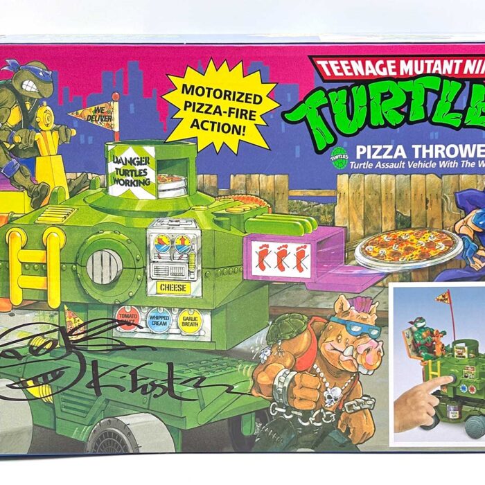 2024 PLAYMATES Pizza Thrower with an Eastman Signature and Headsketch Remarque