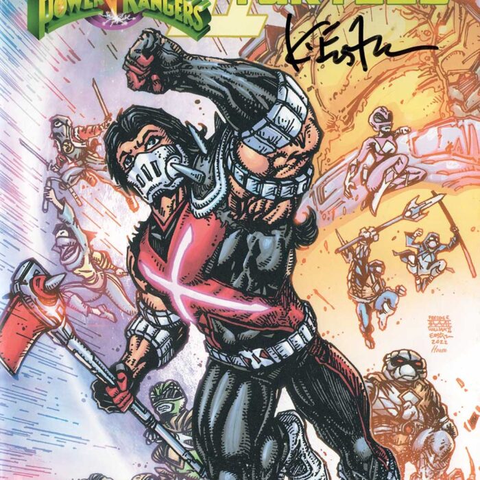 MMPR/TMNT II, Issue 4 – Eastman Variant – Signed