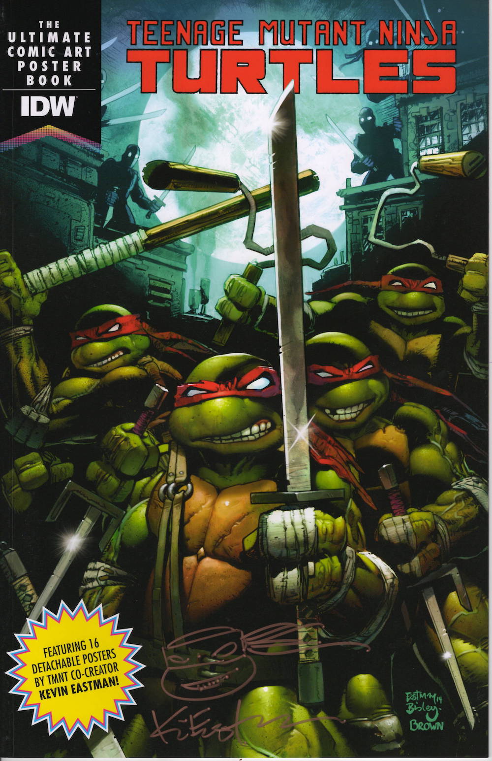 TMNT: The Ultimate Comic Art Poster Book