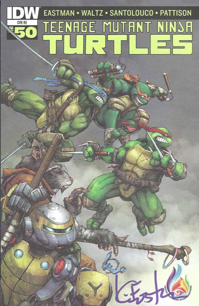 TMNT #50 CVR RE Signed – Comics and Ponies Exclusive