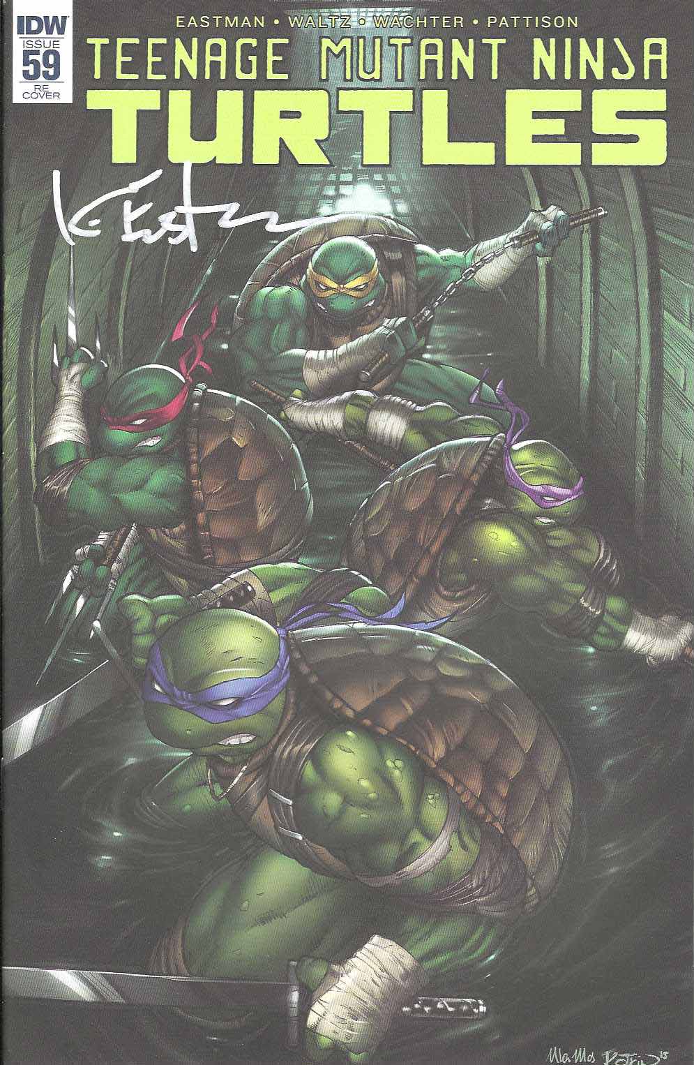 TMNT Issue #59 RE – Kotkin Cover for Anastasia Collectables – SIGNED
