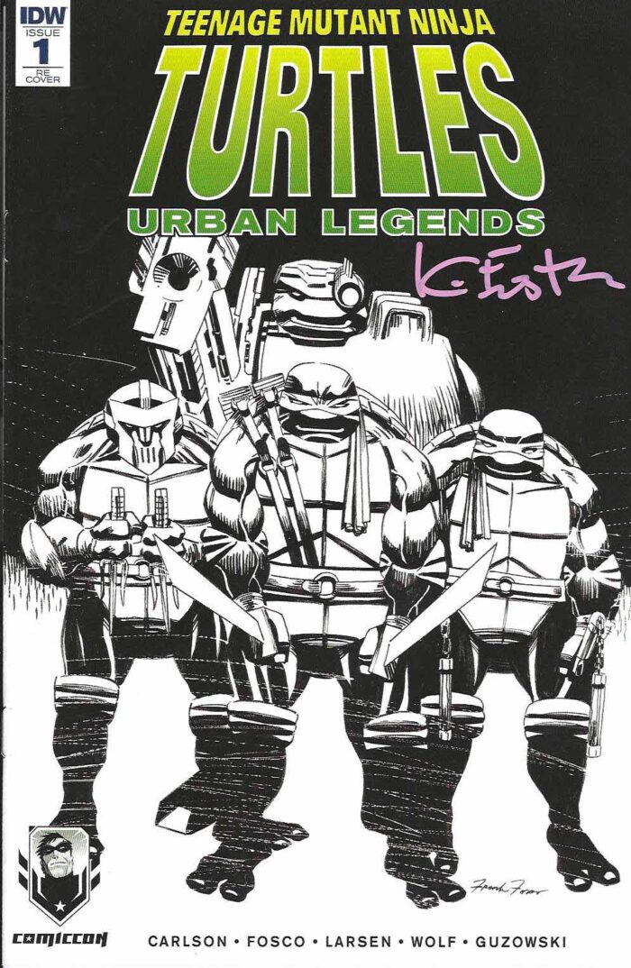 TMNT Urban Legends #1 Ottawa Comicon Variant – Signed
