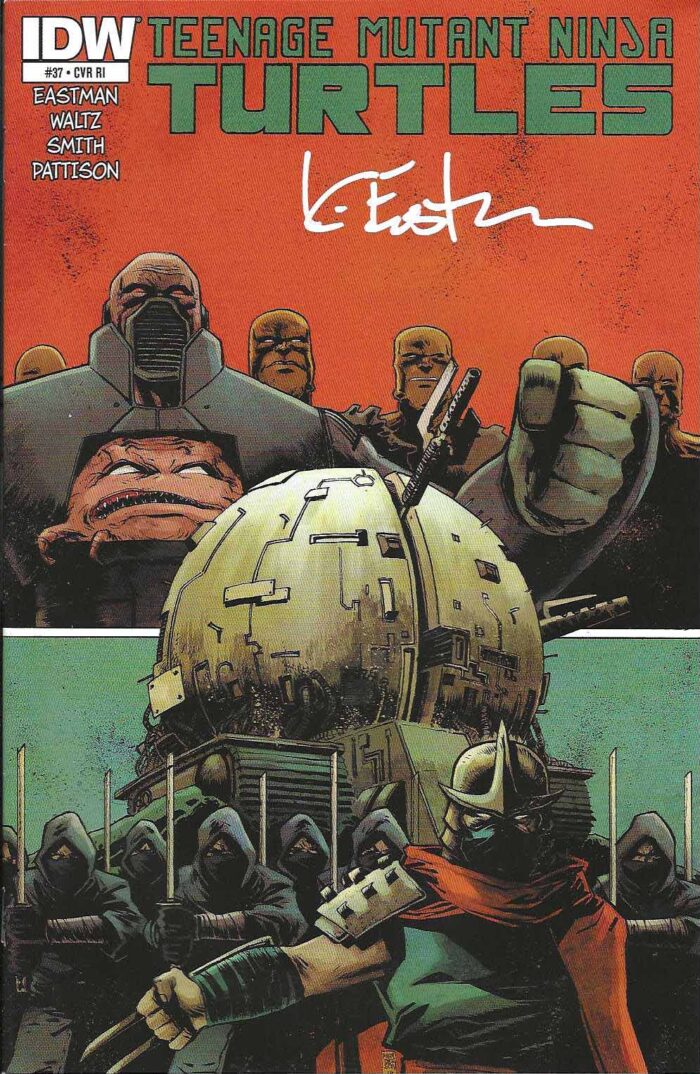 TMNT Issue #37 RI Signed