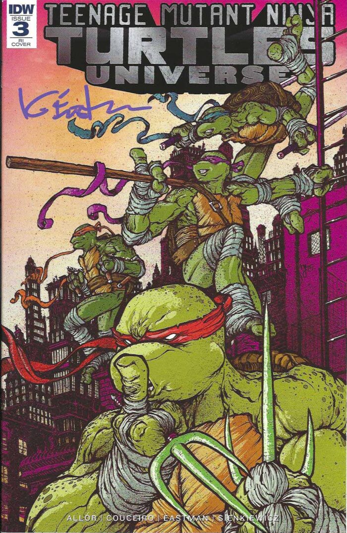 TMNT UNIVERSE #3 RI 1:10 COVER – SIGNED