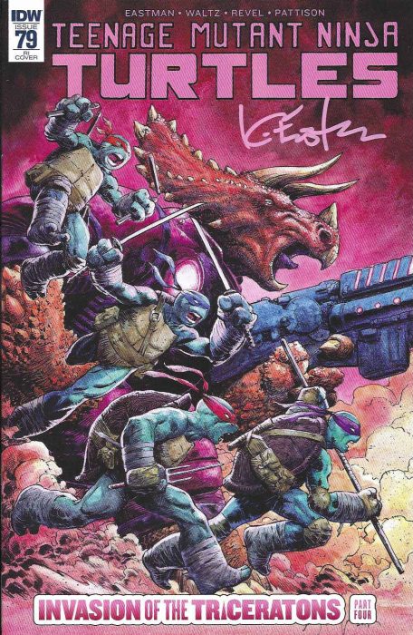 TMNT Last Ronin #5 (Lavigne & Eastman Virgin Variant) with Signed Tip ...