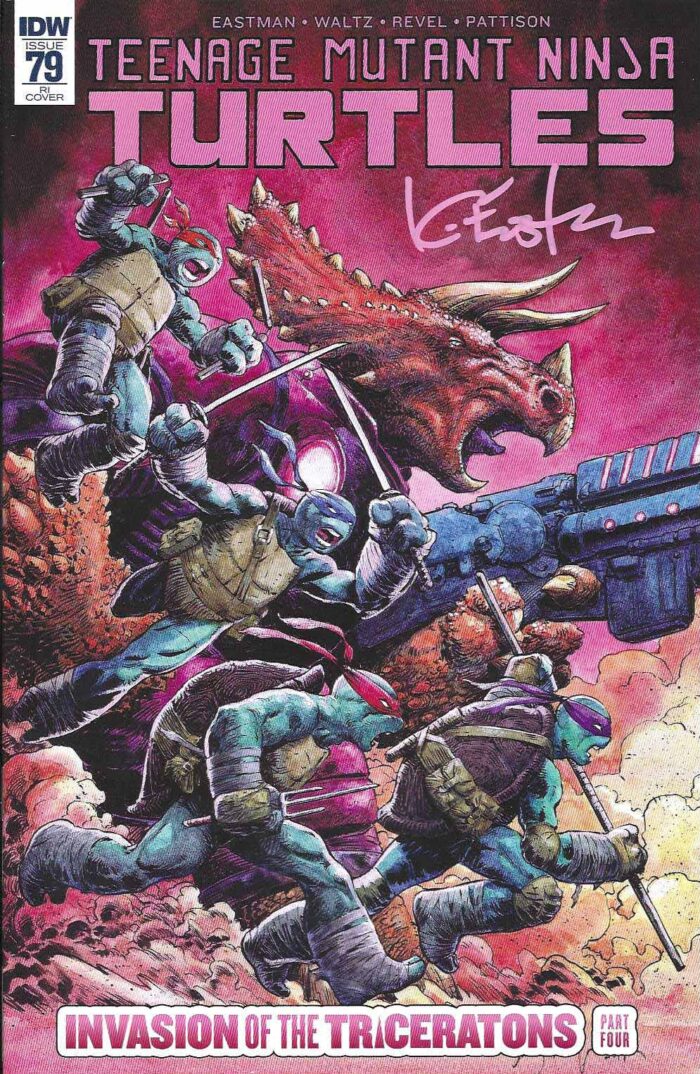 TMNT Issue #79 RI Signed