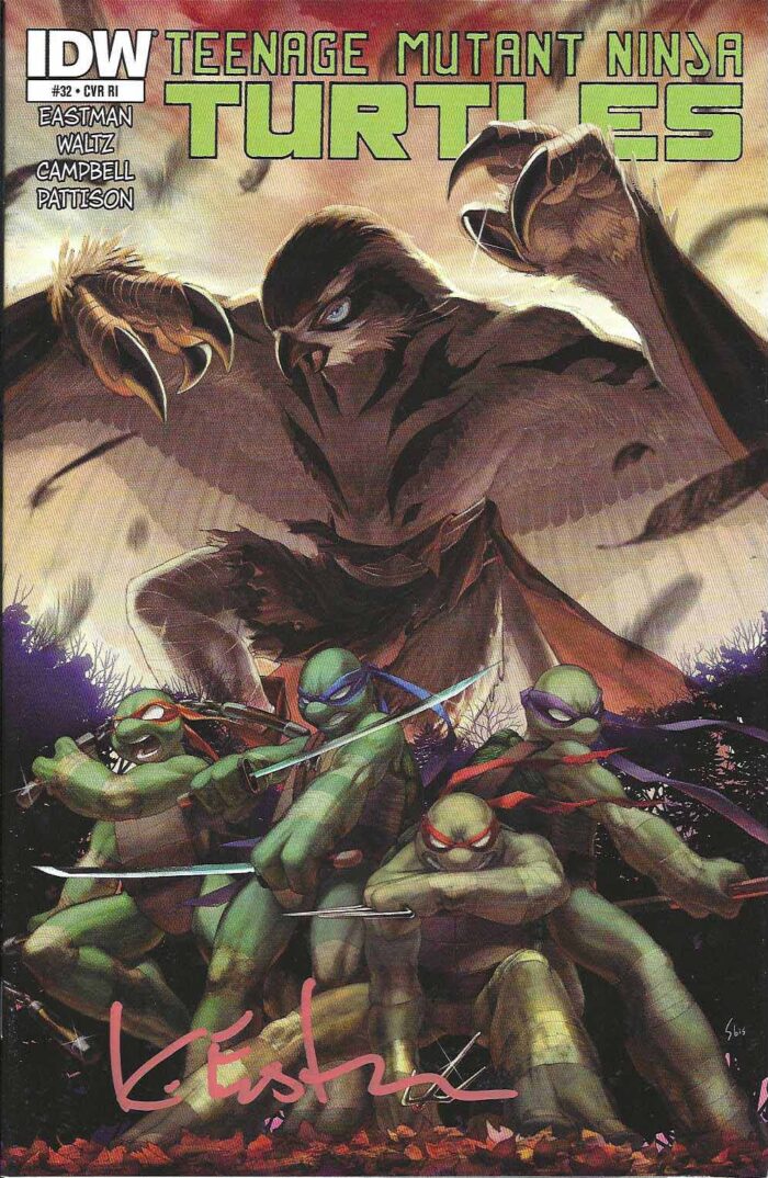 TMNT Issue #32 RI Signed