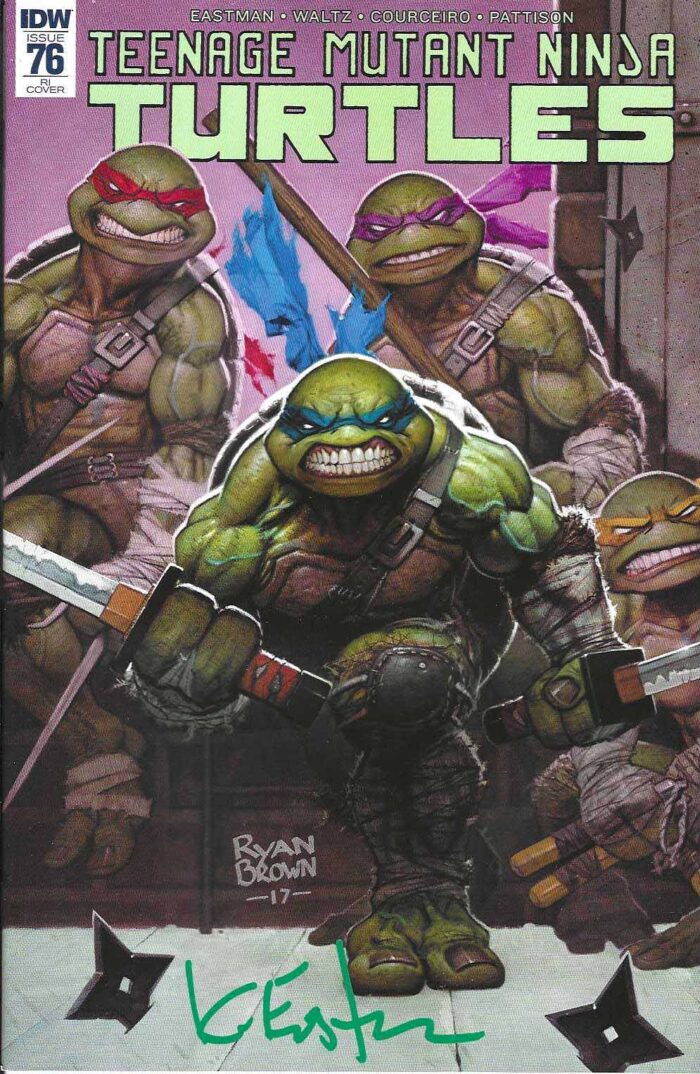 TMNT #76 RI Ryan Brown Variant – SIGNED