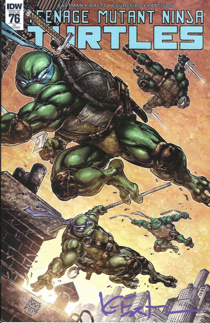 TMNT #76 RI Freddie  E Williams II Variant – SIGNED