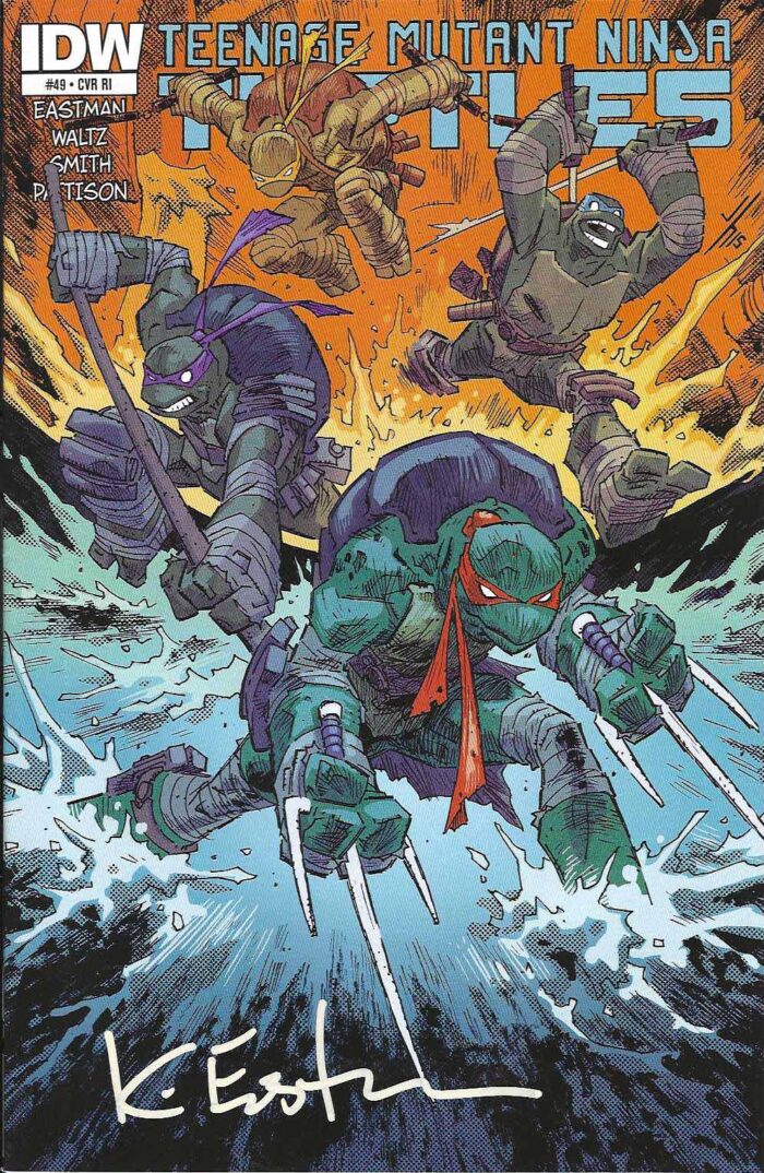 TMNT #49 RI – Jason Howard Cover – Signed