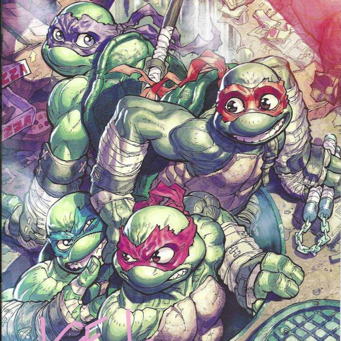 TMNT Issue 61 RI Cover – Signed