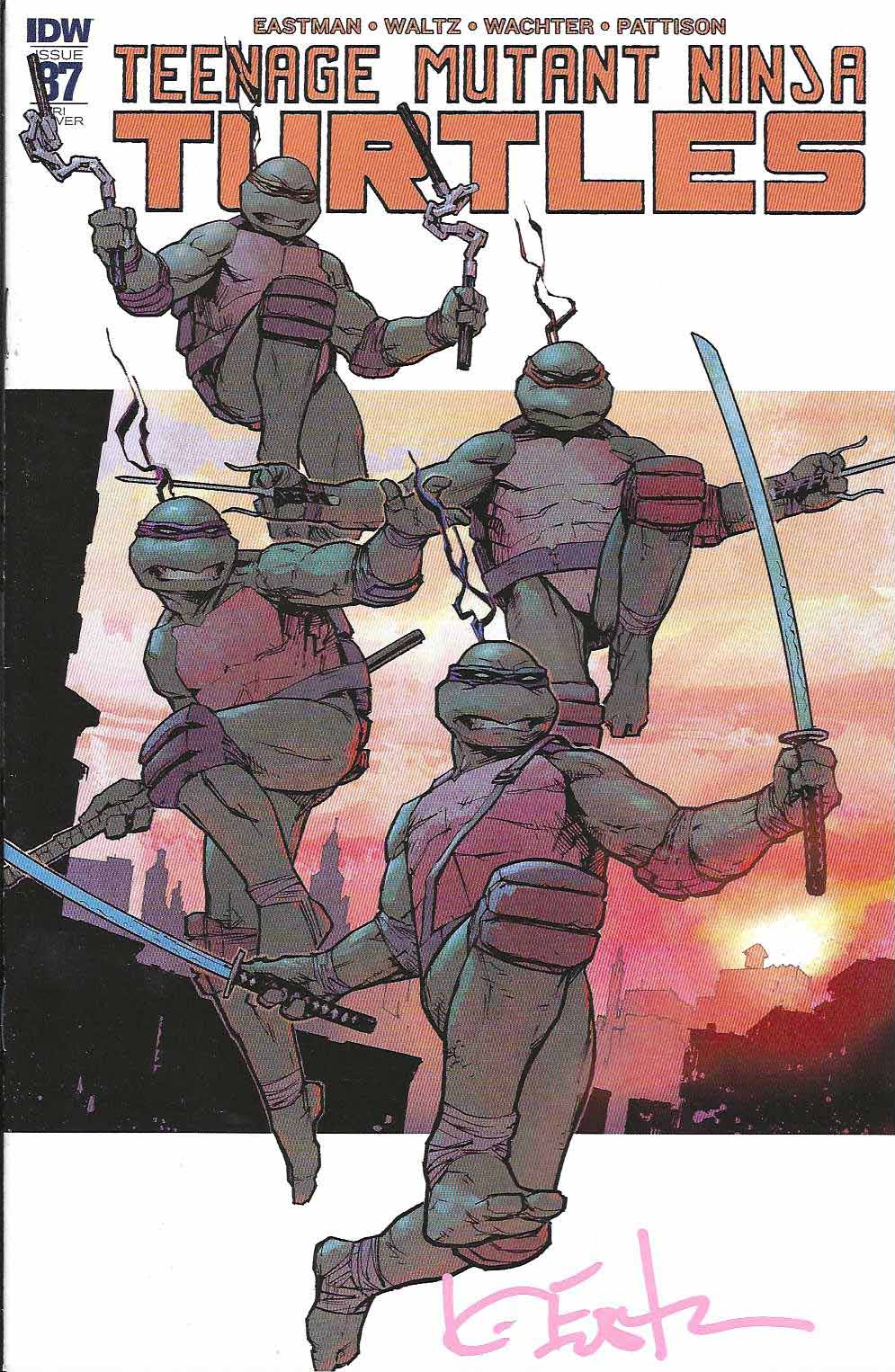 TMNT #87 RI Cover Cover – Signed
