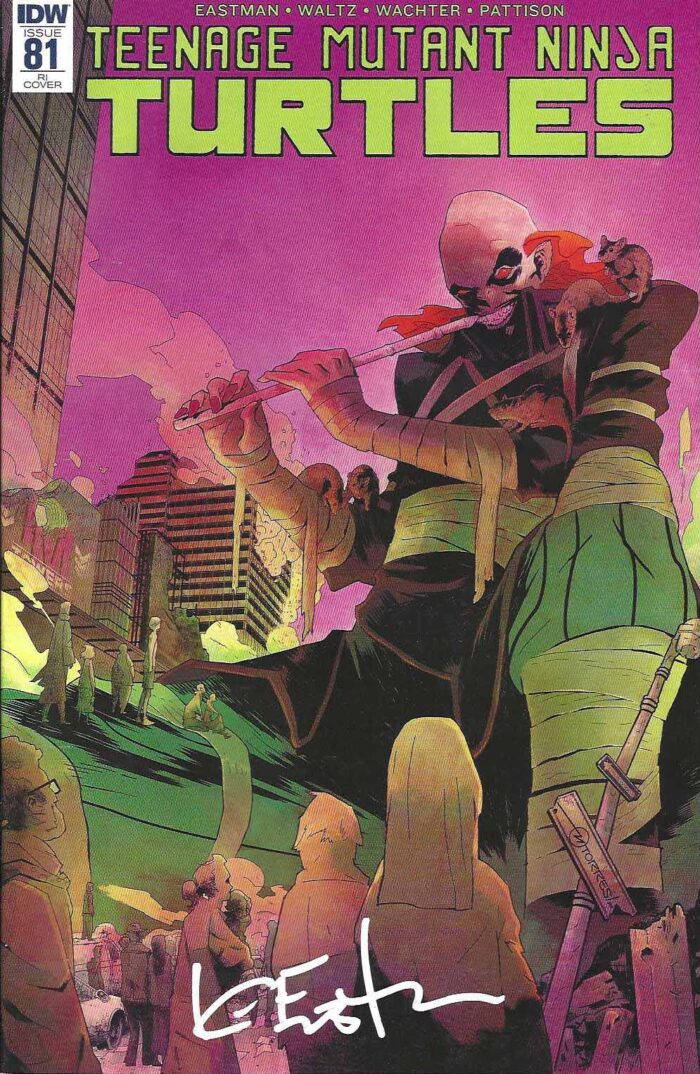 TMNT 81 RI Variant Color – Signed