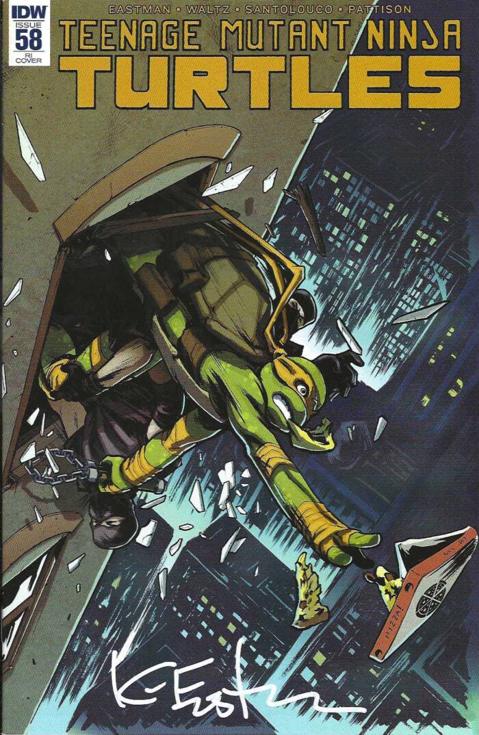 TMNT #58 RI Paolo Vilanelli 1:10 Variant – SIGNED