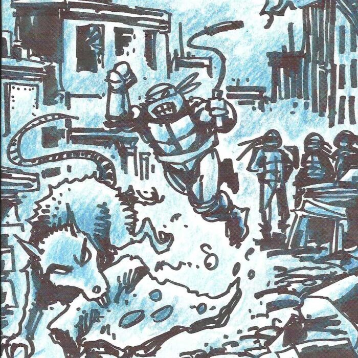 TMNT 81 RE – Wasatch Variant Blue – Signed