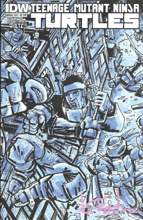 TMNT Color Classics Vol. 3 #8 SIGNED – Kevin Eastman Studios