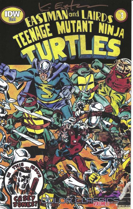 TMNT Color Classics Vol. 2 #2 SIGNED – Kevin Eastman Studios