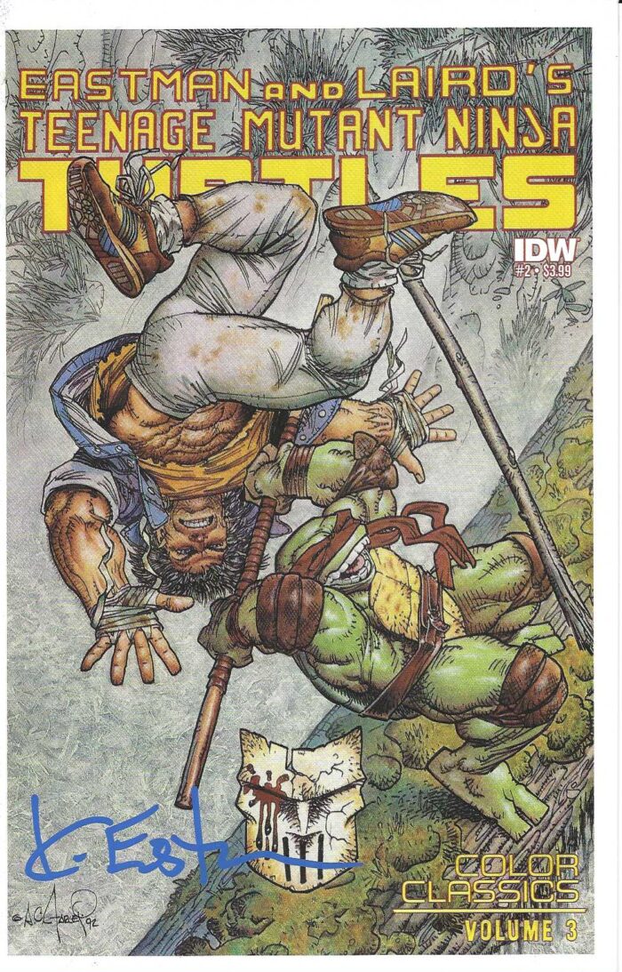 TMNT Color Classics Vol. 3  #2 SIGNED