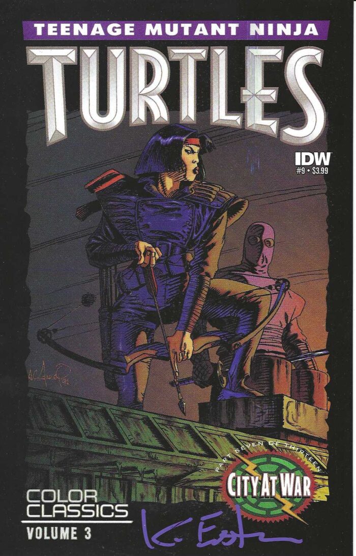 TMNT Color Classics Vol. 3  #9 SIGNED