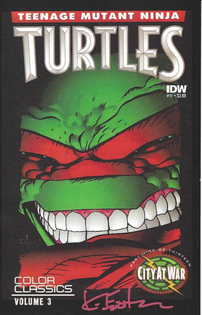 TMNT Color Classics Vol. 3  #11 SIGNED