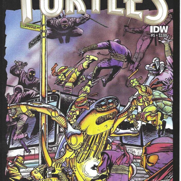TMNT Color Classics Vol. 3 #5 SIGNED