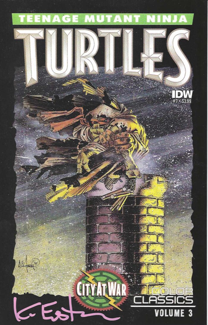TMNT Color Classics Vol. 3  #7 SIGNED