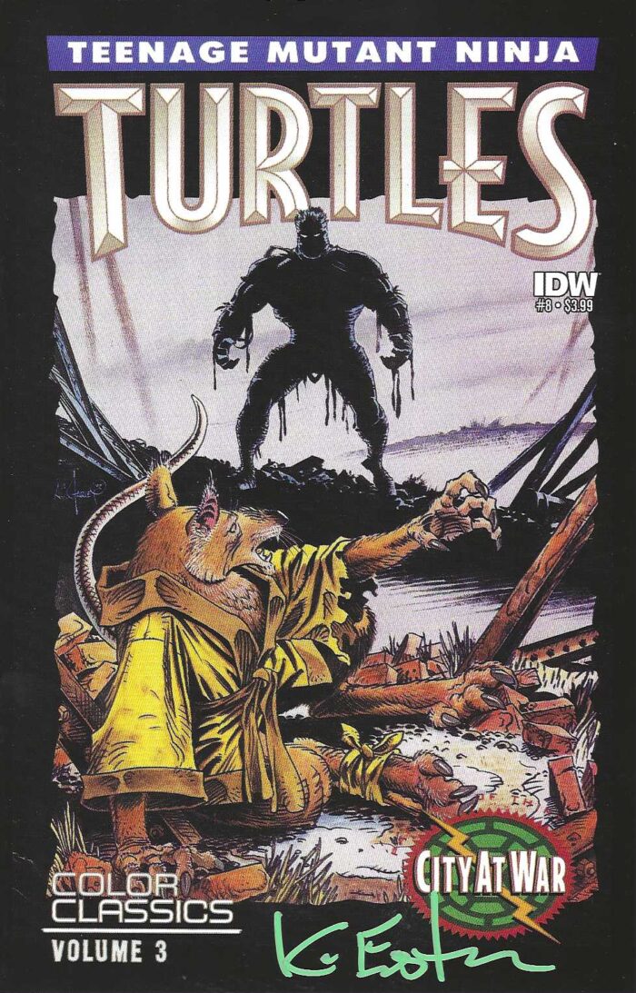 TMNT Color Classics Vol. 3  #8 SIGNED