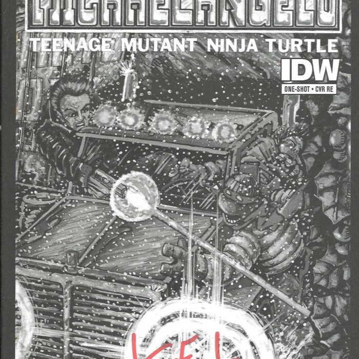 Color Classics Micro-Series MICHAELANGELO 1- Jetpack Variant – SIGNED