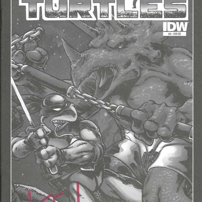 TMNT Color Classics #6 Jetpack Variant SIGNED