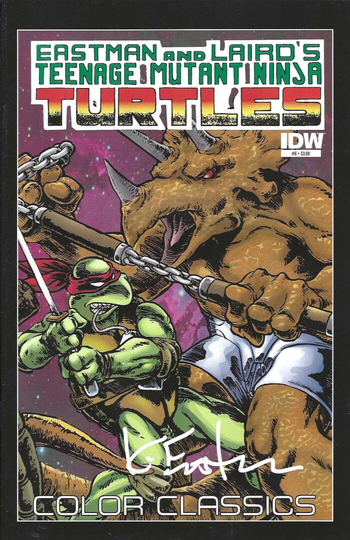 TMNT Color Classics #6 SIGNED
