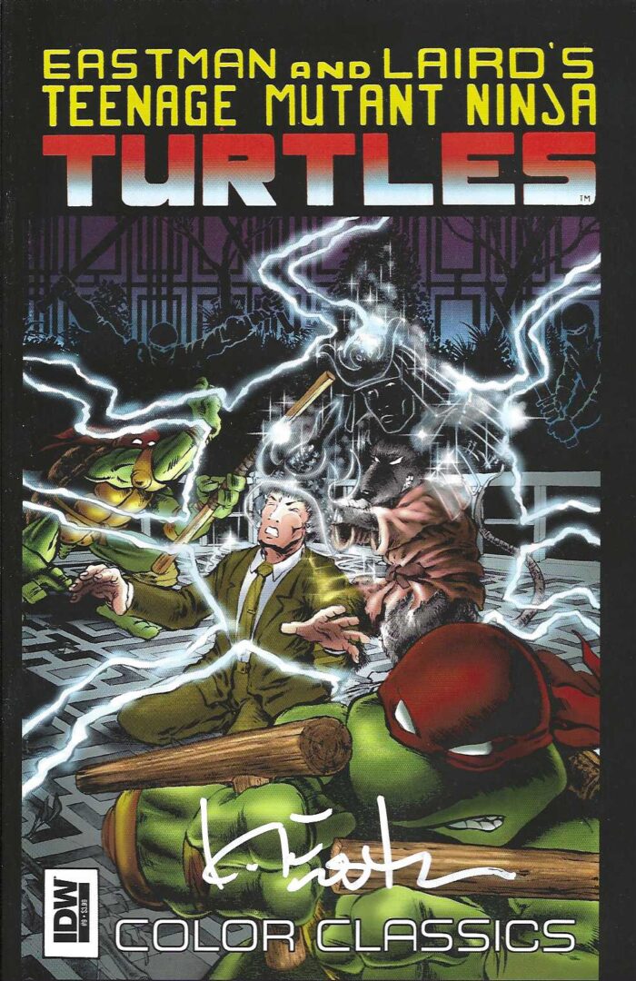 TMNT Color Classics #9 SIGNED