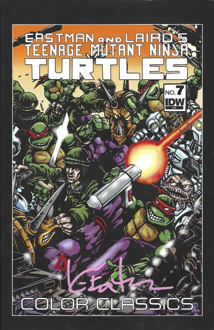 TMNT Color Classics #7 SIGNED
