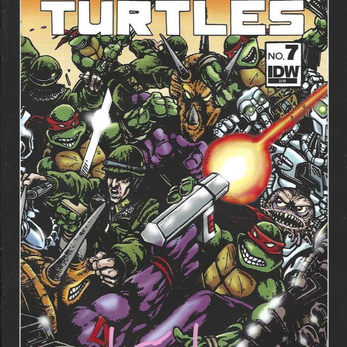 TMNT Color Classics #7 SIGNED