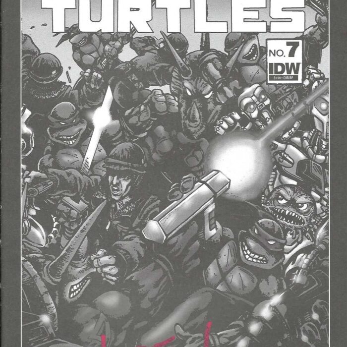 TMNT Color Classics #7 Jetpack Variant SIGNED