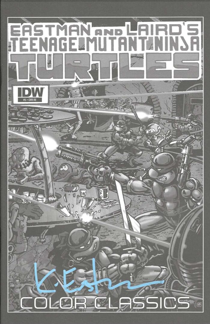 TMNT Color Classics #5 Jetpack Variant SIGNED