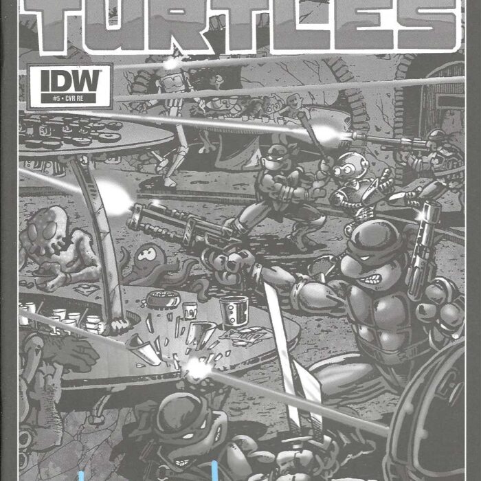 TMNT Color Classics #5 Jetpack Variant SIGNED