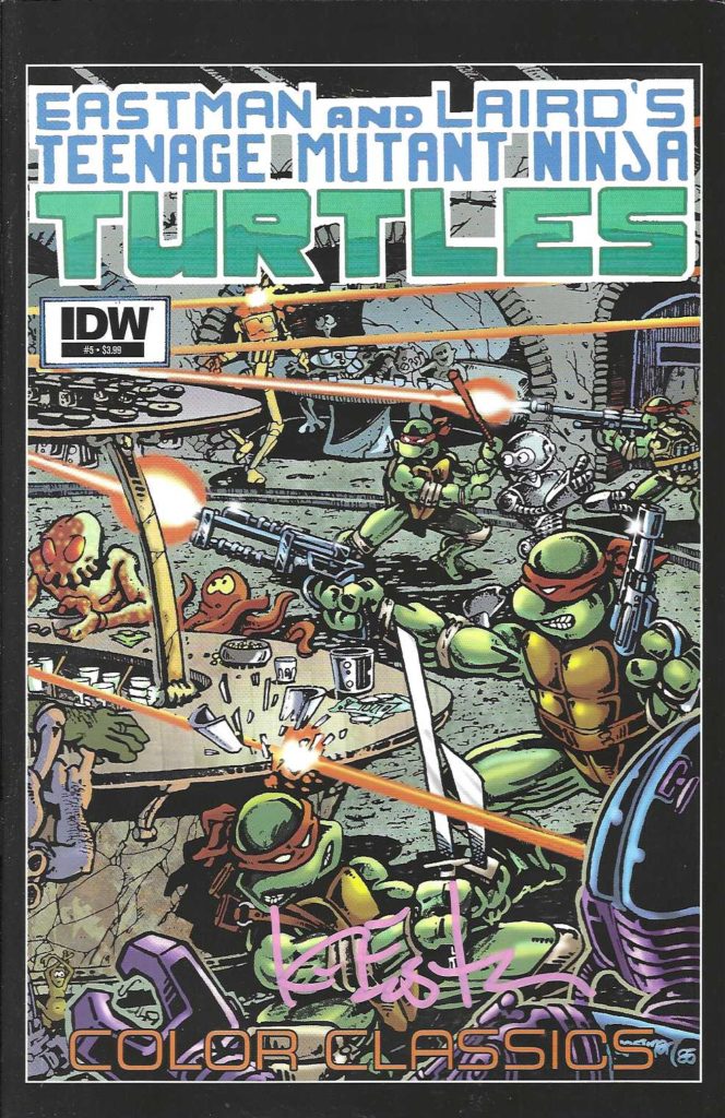 TMNT Color Classics #5 SIGNED – Kevin Eastman Studios