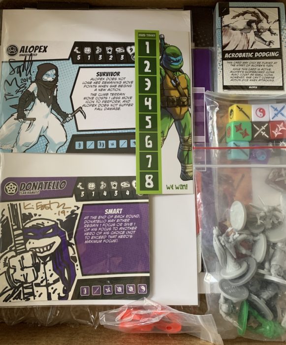 Mystery Game Box Bundle including Original Artwork and Signatures