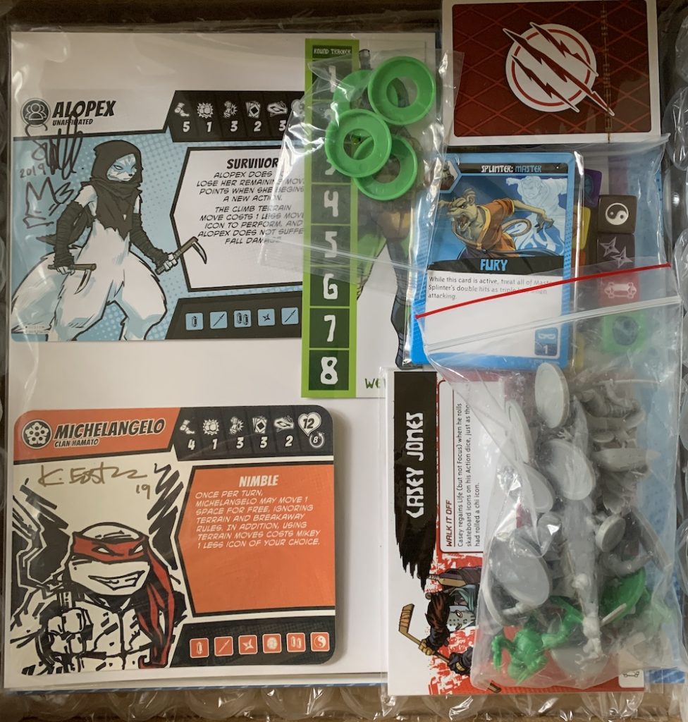 Mystery Game Box Bundle including Original Artwork and Signatures