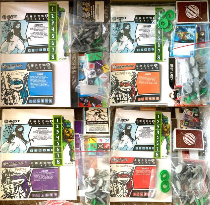 Mystery Game Box Bundle including Original Artwork and Signatures