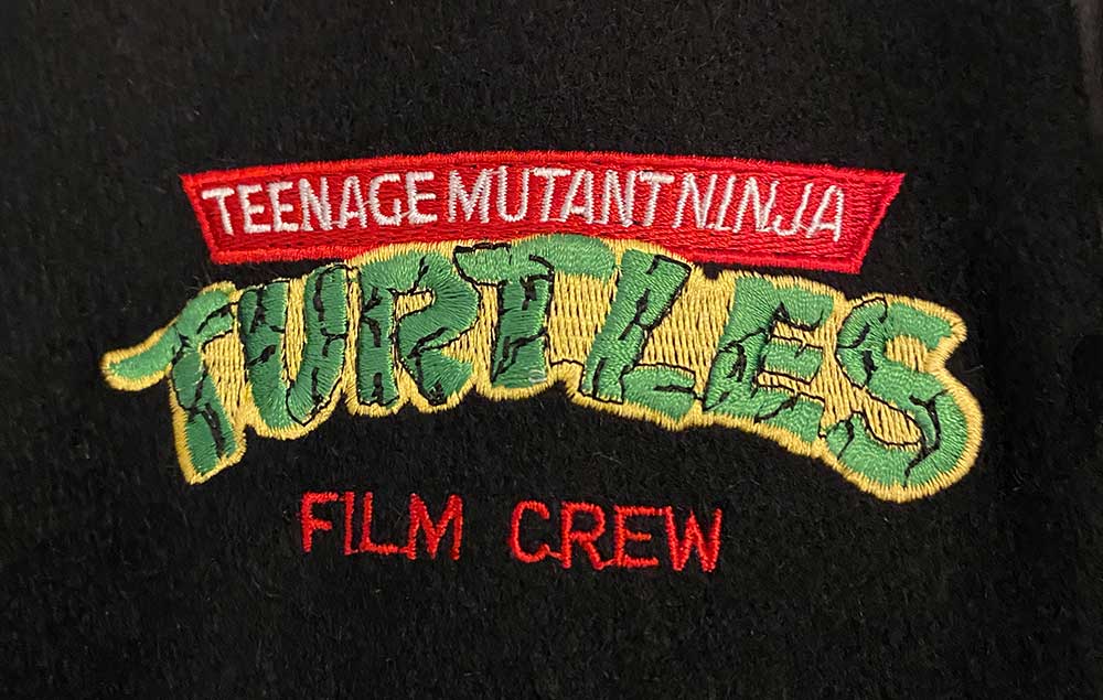 Film Crew Embroidered Varsity Jacket