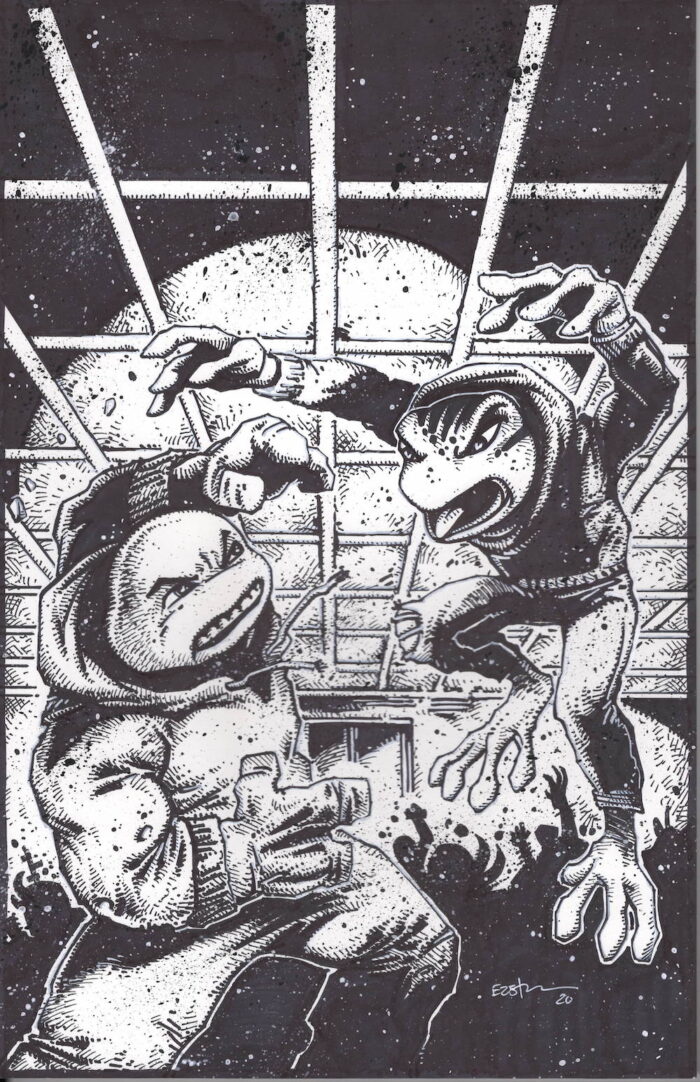 TMNT Issue 112 – Original Art – Mikey