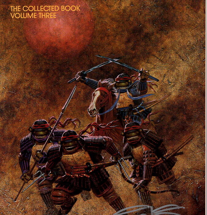 Teenage Mutant Ninja Turtles: The Collected Book 3 – SIGNED with Head Sketch