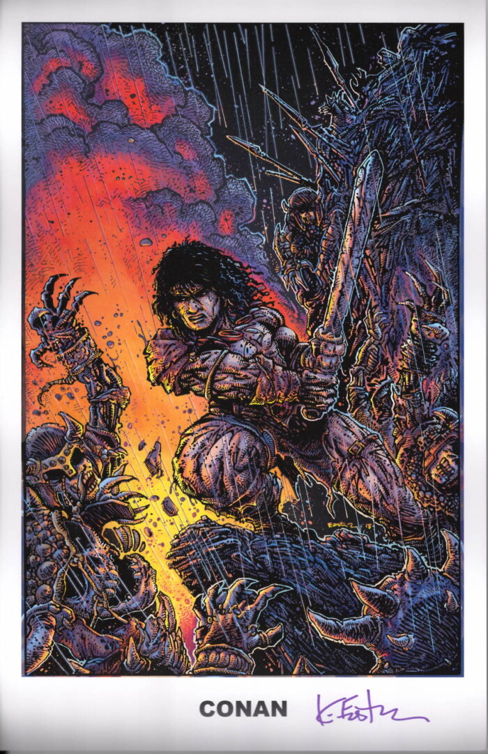 Conan – Signed Print