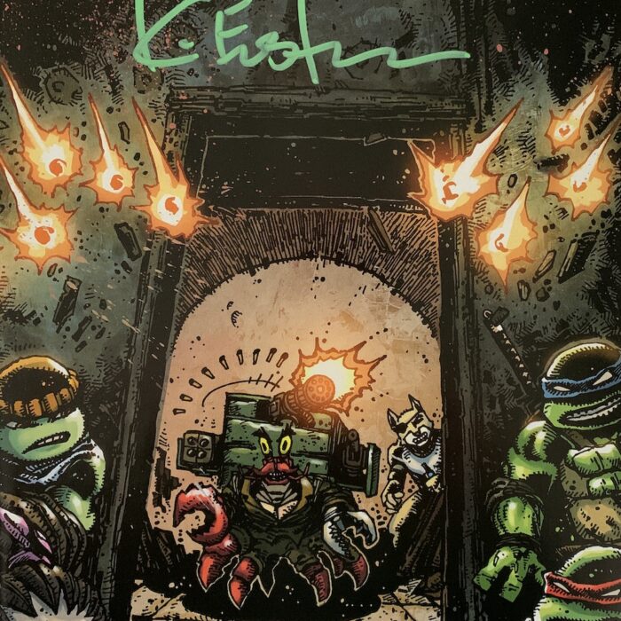 TMNT Issue 121 Original Art – featuring Mikey, Leo and Raph