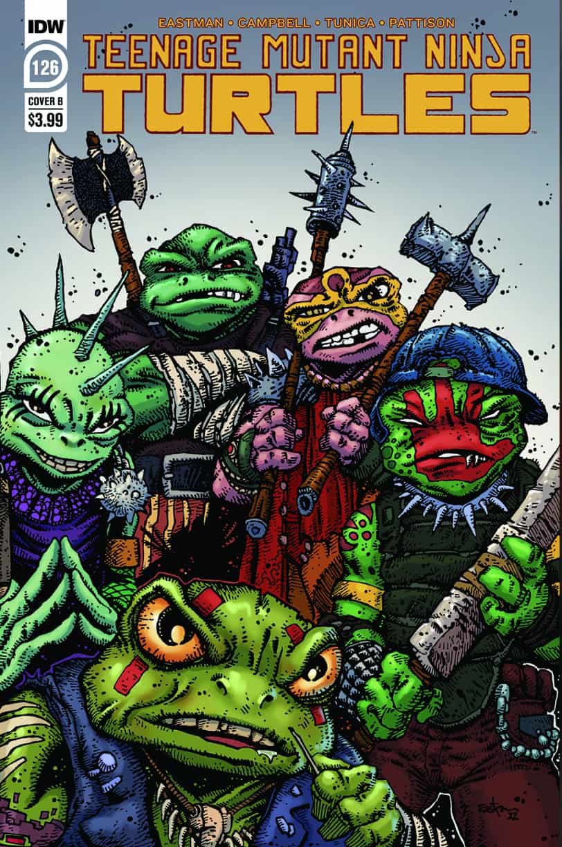 TMNT Issue 126 Original Art – Punk Frogs