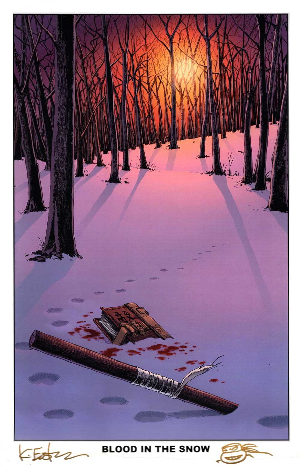 Last Ronin – Blood In The Snow – Signed Print