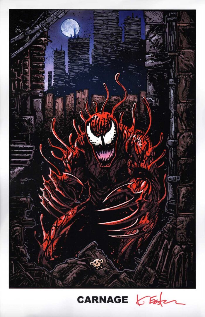 CARNAGE – Signed Print