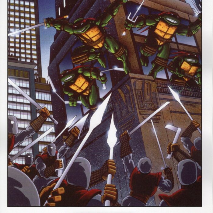 Foot Showdown  Signed Print